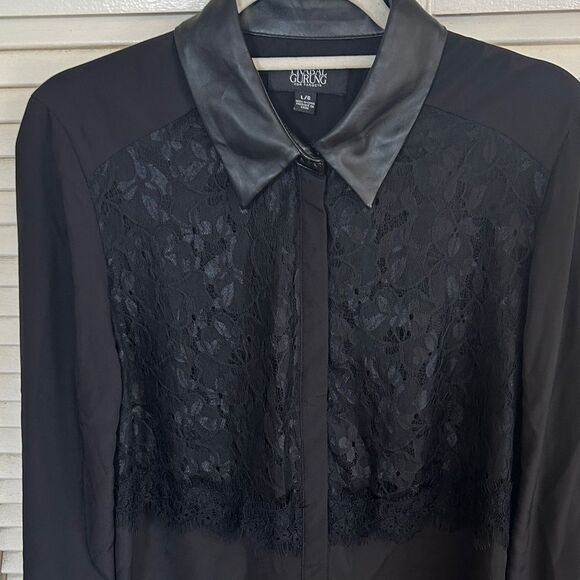 Prabal Gurung for Target 🎯 Black Western BOHO Fringe Leather and Lace Look 👀 - Picture 8 of 17